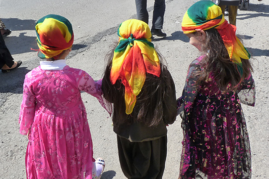 Newroz-Feier in Diyarbakir, Foto: IPPNW